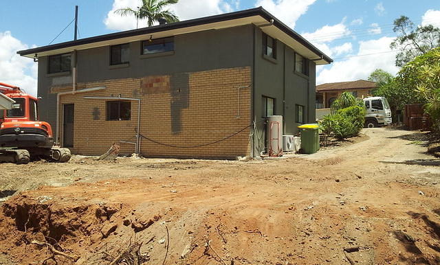 Concrete removed